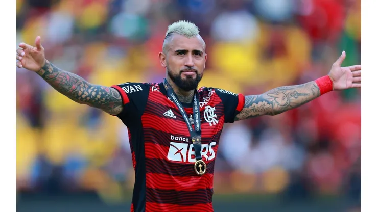 Foto: Buda Mendes/Getty Images - Vidal chegou no meio do ano e já conquistou duas taças.