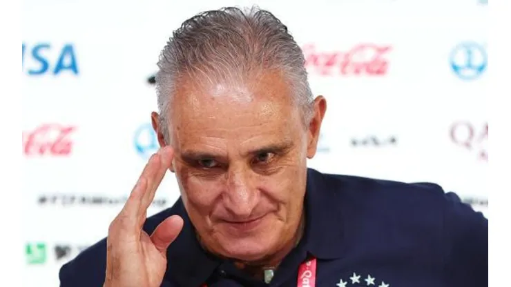 Foto: Mohamed Farag/2022 Getty Images - Tite foi duramente criticado pela eliminação do Brasil na Copa do Mundo