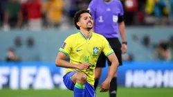 Getty Images/Laurence Griffiths - Marquinhos perde pênalti pela Seleção