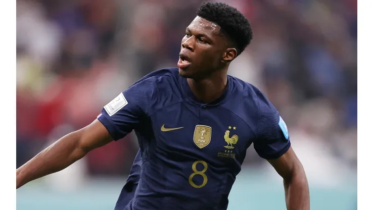 Getty Images/Julian Finney - Tchouaméni leva a França a semifinal da Copa