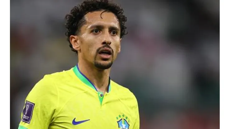 Foto: Alex Grimm/Getty Images - Marquinhos perdeu um dos pênaltis contra a Croácia
