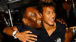 Ricardo Saibun / Divulgação Santos FC. Pelé manda recado emocionante a Neymar