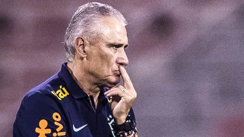 Pedro Martins/AGIF - Tite no comando da Seleção.