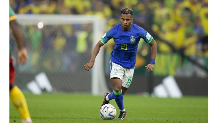 Lucas Figueiredo/CBF - Rodrygo é elogiado por Thiago Silva
