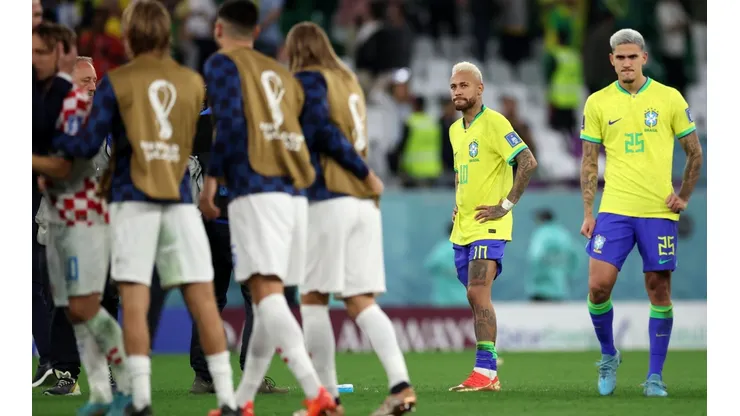 Foto: Alex Grimm/Getty Images - Brasil foi eliminado nos pênaltis para a Croácia