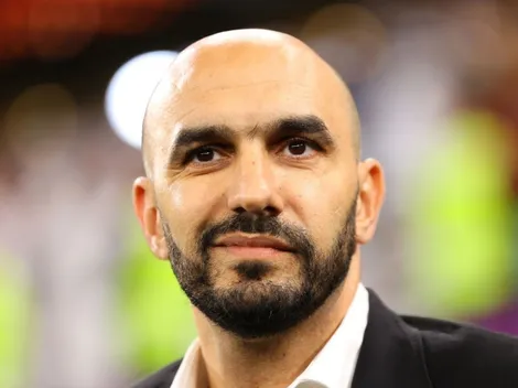 Regragui 'mete o migué' e manda recado para Cristiano Ronaldo