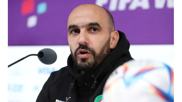 Morocco Press Conference - FIFA World Cup Qatar 2022