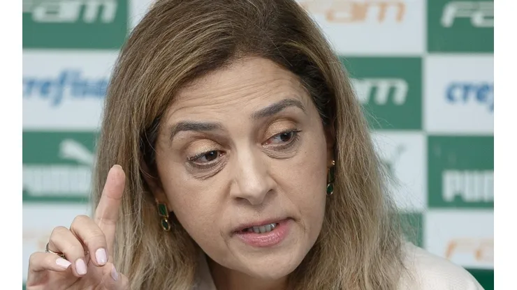 Ettore Chiereguini/AGIF - Leila Pereira, presidente do Palmeiras.
