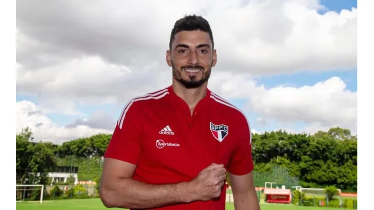 Divulgação/Twitter São Paulo FC. Rafael veio do Atlético-MG por R$ 5 milhões