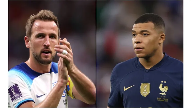 Julian Finney/Getty Images/ Alex Grimm/Getty Images - Harry Kane e Mbappé