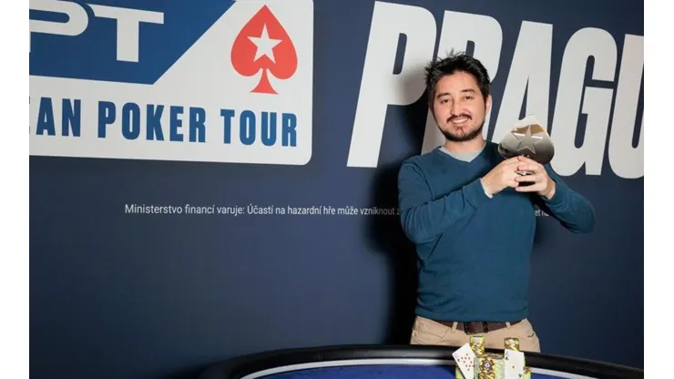 Rodrigo Seji levou título importante no EPT Praga (Foto: Danny Maxwell/PokerStars)