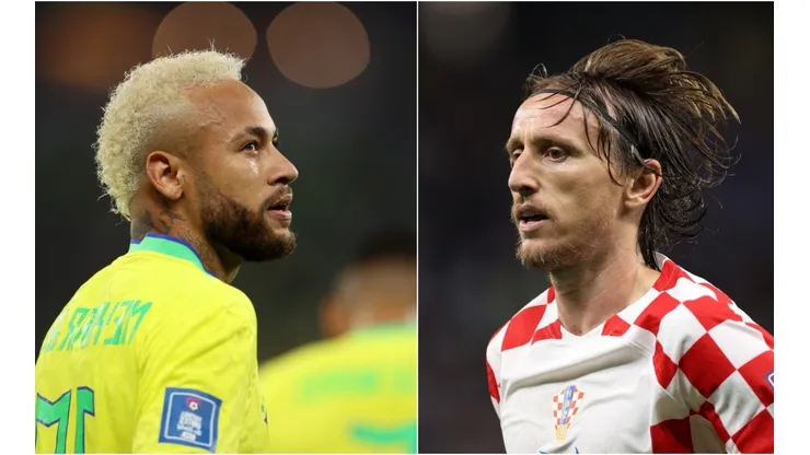 Foto: François Nel/Getty Images | Richard Heathcote/Getty Images | Neymar e Modric