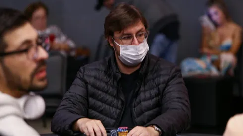 Pedro Madeira conseguiu boa forra no poker online (Foto: Rafael Terra/BSOP)