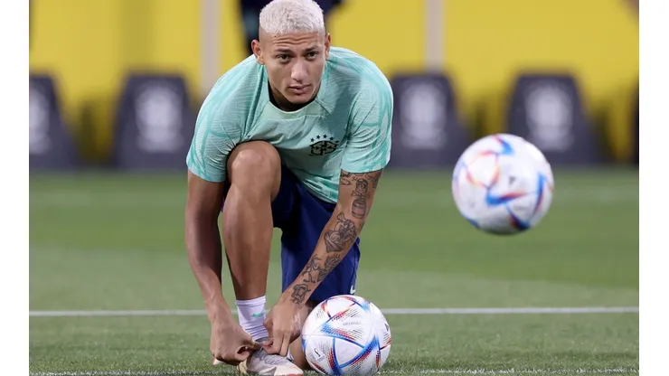 Alexander Hassenstein/Getty Images. Richarlison pode ser o artilheiro do Brasil na Copa do Mundo