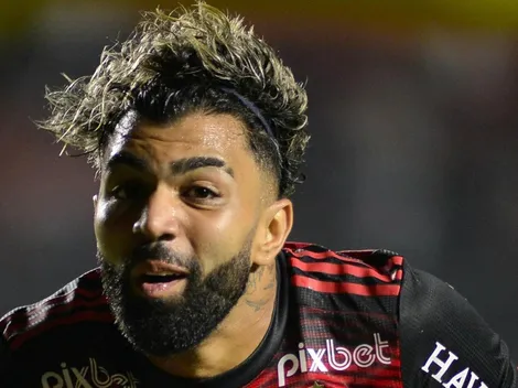 Parça de Gabigol no Flamengo se ‘derrete’ ao vivo pelo Palmeiras