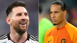 Dan Mullan/Alex Pantling/Getty Images - Messi e Van Dijk