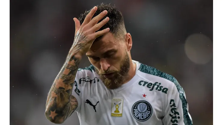 Foto: Thiago Ribeiro/AGIF - Lucas Lima não vestirá a camisa do Palmeiras em 2023.