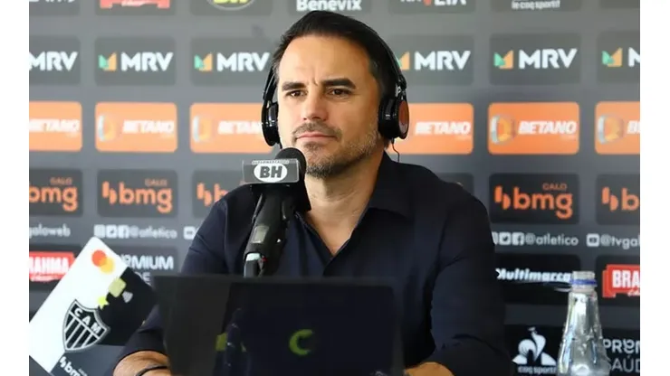 Rodrigo Caetano, diretor de futebol do Atlético-MG — Foto: Twitter Atlético-MG