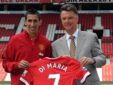 Qatar 2022: Oito anos após conflitos no Manchester United, Dí Maria e Van Gaal se encontram para 'acerto de contas'