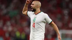 Foto: Elsa/Getty Images - Amrabat vem sendo destaque do Marrocos na Copa do Mundo