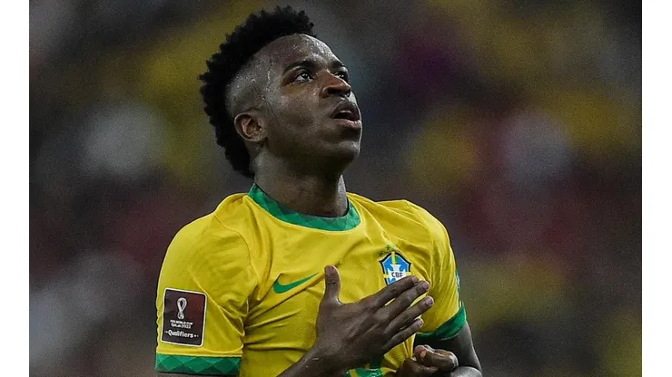 Thiago Ribeiro/AGIF - Vini Jr na Seleção.