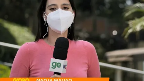 Foto: Reprodução/RPC - Nadja Mauad trouxe informação de acerto do Coritiba com LE