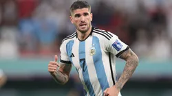 Jack Thomas/Getty Images. De Paul pode não jogar as quartas de final da Copa do Mundo