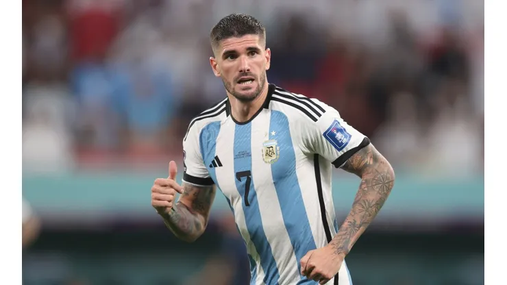 Jack Thomas/Getty Images. De Paul pode não jogar as quartas de final da Copa do Mundo