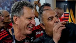 Foto: Flickr Oficial CR Flamengo/Marcelo Cortes - Rodolfo Landim e Marcos Braz