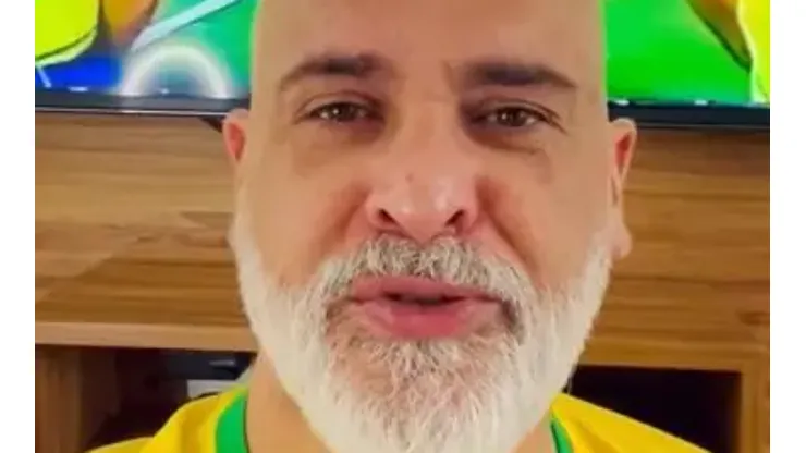 Foto: Reprodução/Instagram/ "Casagrande para o Hexa..."; Marcão é irônico após Neymar marcar para o Brasil e recebe apoio de jogadores e até de narrador do Globo.