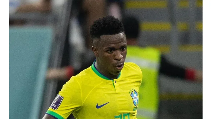 Divulgação: Lucas Figueiredo/CBF - Vini Jr brilha na Seleção Brasileira