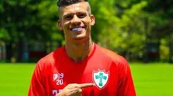 Foto: Arquivo Pessoal Thallyson/Instagram - Tallyson ficou feliz ao ser anunciado pela Portuguesa