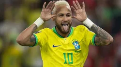 Divulgação: Lucas Figueiredo/CBF - Neymar volta na Copa do Mundo marcando gol
