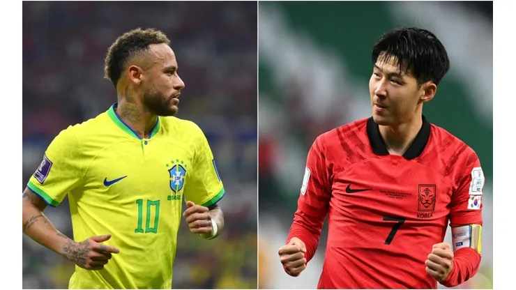 Foto: Justin Setterfield/Getty Images | Claudio Villa/Getty Images | Neymar e Son Heungmin