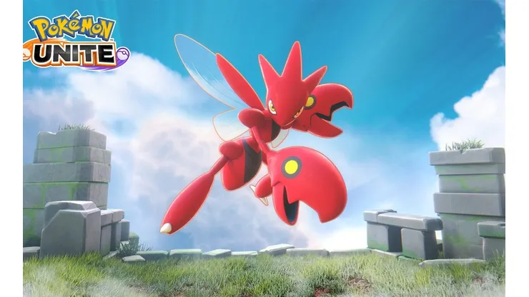 Scizor será lançado durante o aniversário do Pokémon UNITE