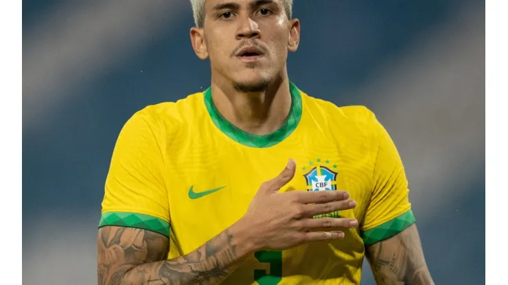 Lucas Figueiredo/CBF - Pedro marca pela primeira vez na Seleção e cita o Flamengo
