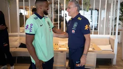 Foto: Lucas Figueiredo/CBF | Bremer e Tite