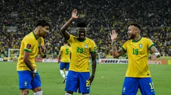 Foto: Thiago Ribeiro/AGIF | Lucas Paquetá, Vinicius Jr e Neymar