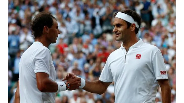 Federer e Nadal jogaram pela última vez em Wimbledon, no ano de 2019