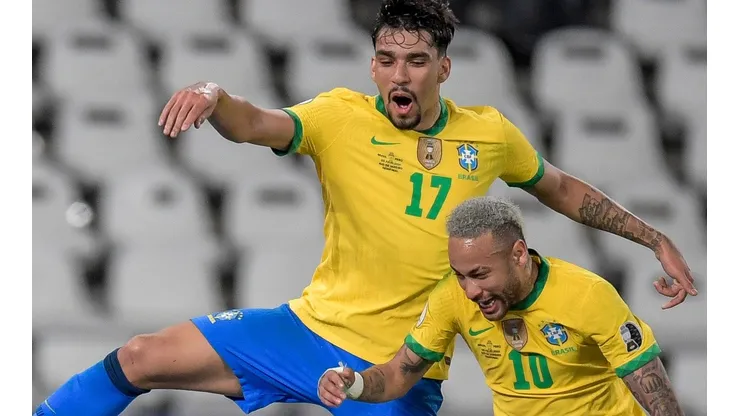 Agif/Jorge Rodrigues - Neymar e Paquetá se destacam no Brasil