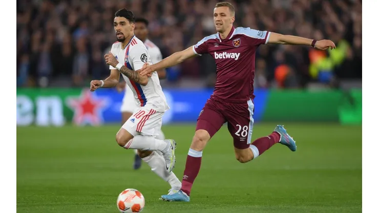 Getty Images/Mike Hewitt - Lucas Paquetá é anunciado no West Ham