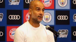 Jamie Squire / Equipe / Getty Images - Guardiola no comando do City.