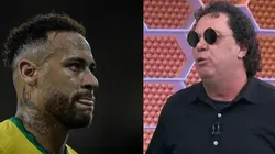 Foto: Thiago Ribeiro/AGIF I Foto: Reprodução/TV Globo - Casagrande volta a falar de Neymar