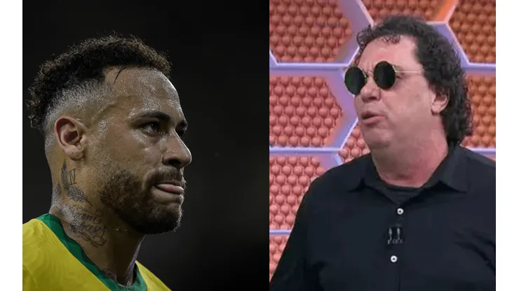 Foto: Thiago Ribeiro/AGIF I Foto: Reprodução/TV Globo - Casagrande volta a falar de Neymar