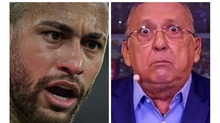 Foto Neymar: Thiago Ribeiro/AGIF - Foto Galvão: Reprodução