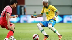 Foto: Chung Sung-Jun/Getty Images: Neymar era dúvida, mas entrou em campo e marcou dois