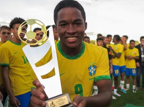 Endrick, joia do Palmeiras, conquista título com Seleção sub-17 e mais dois prêmios individuais