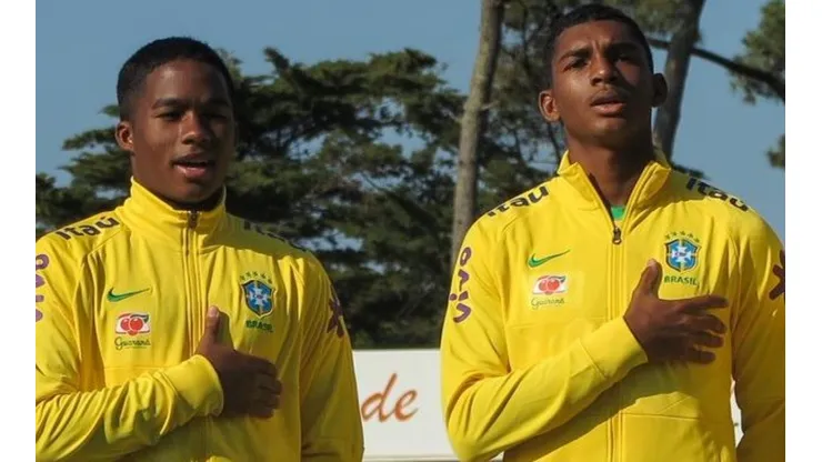 Foto: Bruno Pacheco/CBF | Endrick e Luis Guilherme integram a Seleção sub-17