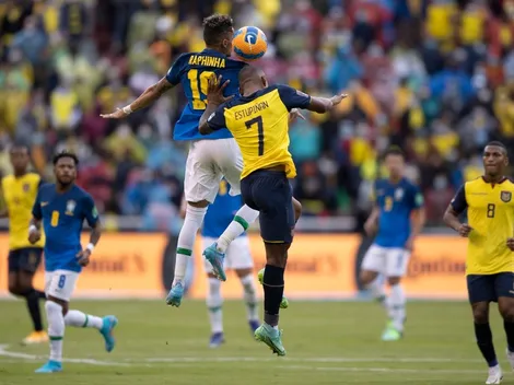 Em jogo com expulsões e arbitragem ruim, Brasil empata com Equador nas Eliminatórias