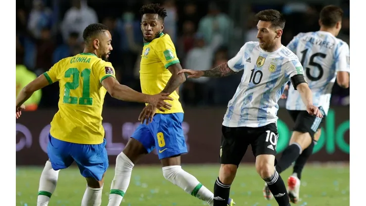 Argentina e Brasil ficaram no 0 a 0 pelas Eliminatórias (Foto: Getty Images)